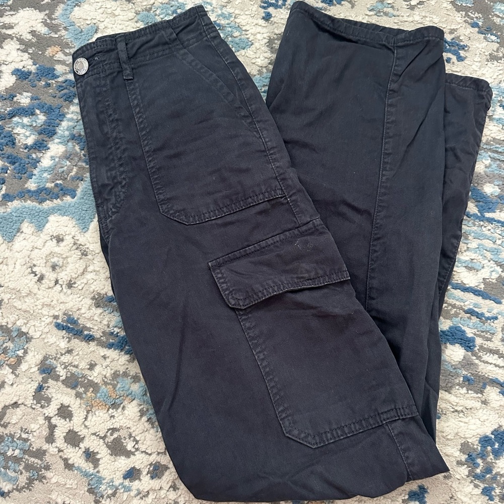 ZARA DARK GRAY CARGO PANTS